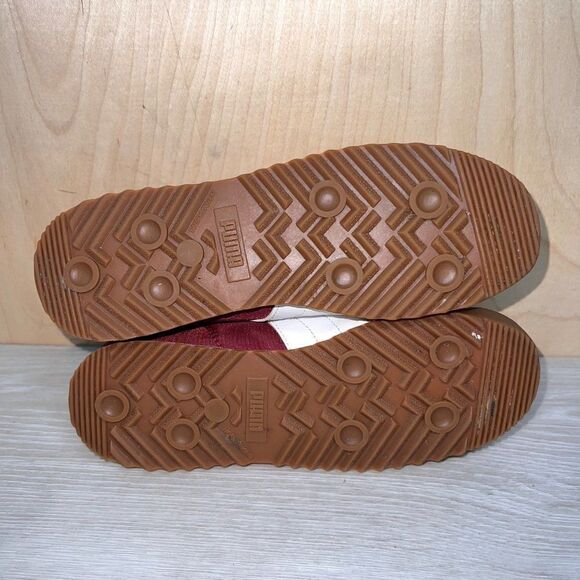 Puma Roma Basic Burgundy/White 362795-22 Youth 3.5C - Picture 8 of 11